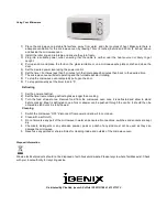 Preview for 2 page of iGenix IG1703 Operating Instructions