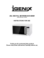 iGenix IG2095 Instructions For Use Manual preview