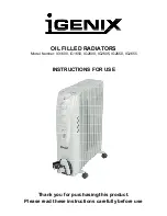 Preview for 1 page of iGenix IG2600 Instructions For Use