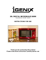 iGenix IG2940 Instructions For Use Manual предпросмотр