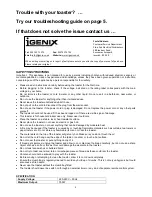 Preview for 3 page of iGenix IG3001 Instructions For Use Manual