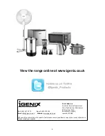 Preview for 8 page of iGenix IG3001 Instructions For Use Manual