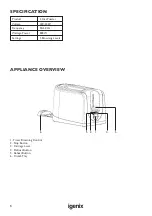 Preview for 6 page of iGenix IG3003 User Manual