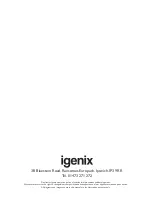 Предварительный просмотр 12 страницы iGenix IG3011 User Manual