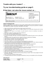 Preview for 3 page of iGenix IG3020 Instructions For Use Manual