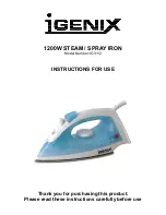 iGenix IG3112 Instructions For Use Manual preview