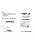 iGenix IG3298 Instructions For Use предпросмотр