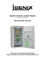 Preview for 1 page of iGenix IG3860 Instructions For Use Manual