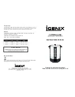 iGenix IG4030 Instructions For Use предпросмотр