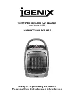 Предварительный просмотр 1 страницы iGenix IG9030 Instructions For Use