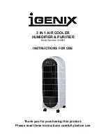 iGenix IG9850 Instructions For Use Manual preview