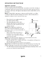 Предварительный просмотр 9 страницы iGenix IG9851 User Manual