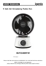 iGenix IGFD4009W User Manual preview