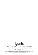 Preview for 20 page of iGenix IGFD4009W User Manual