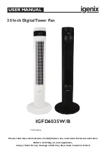 iGenix IGFD6035W User Manual preview