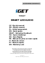 Preview for 1 page of Iget A84000224 Quick Manual