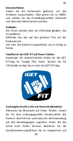 Preview for 28 page of Iget FIT F20 Quick Start Manual