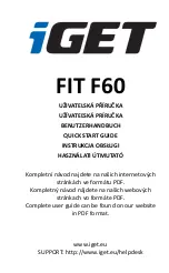 Iget FIT F60 Quick Start Manual preview