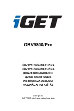 Iget GBV9800/Pro Quick Start Manual preview