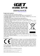 Preview for 3 page of Iget HOME XP1B Installation Manual