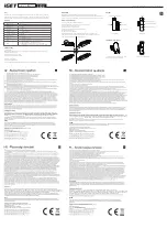 Preview for 2 page of Iget SECURITY EP28 Quick Start Manual