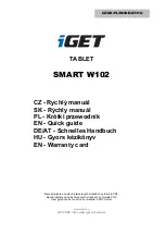 Iget SMART W102 Quick Manual preview