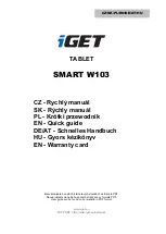 Iget SMART W103 Quick Manual preview