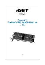 Предварительный просмотр 19 страницы Iget Solar SP2 Quick Manual