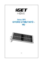 Предварительный просмотр 23 страницы Iget Solar SP2 Quick Manual