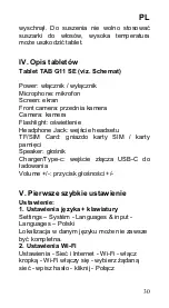 Preview for 30 page of Iget TAB G11 SE Quick Manual