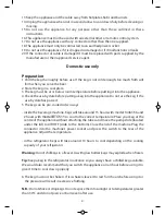 Preview for 4 page of Igloo BTC511 Instruction Manual