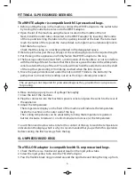 Preview for 6 page of Igloo BTC511 Instruction Manual