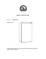 Предварительный просмотр 11 страницы Igloo FR328C Instruction Manual