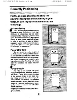 Preview for 4 page of Igloo FR832 Operating Instructions Manual