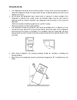 Preview for 8 page of Igloo FR832B-BLACK Instruction Manual