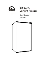 Igloo FRF110 User Manual preview