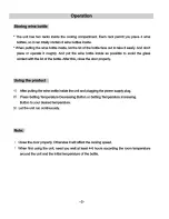 Preview for 6 page of Igloo FRW080 Instruction Manual