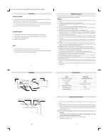 Preview for 2 page of Igloo FRW080UK Instruction Manual