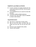 Preview for 7 page of Igloo FRW160UK Operation Manual