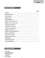 Preview for 3 page of Igloo FRW655 User Manual