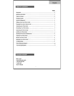 Preview for 3 page of Igloo FRW700 User Manual