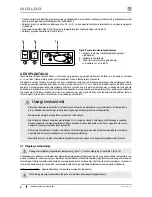 Предварительный просмотр 4 страницы Igloo Gastroline 1.5 User Manual