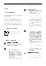 Preview for 3 page of Igloo IE24 Operating Instructions Manual