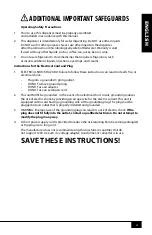 Preview for 6 page of Igloo IGLWCRFTL353CRHWH Instruction Manual