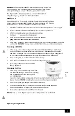 Preview for 10 page of Igloo IGLWCRFTL353CRHWH Instruction Manual