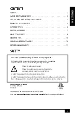 Preview for 4 page of Igloo IUF3WH Instruction Manual