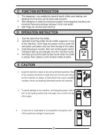 Preview for 5 page of Igloo MWC500 User Manual