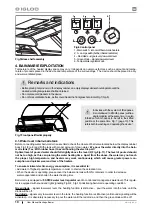 Предварительный просмотр 10 страницы Igloo SANTIAGO BEMAR Series User Manual