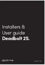 Preview for 1 page of Igloohome Deadbolt 2S Installer/User Manual