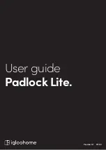 Igloohome Padlock Lite SP3B User Manual preview